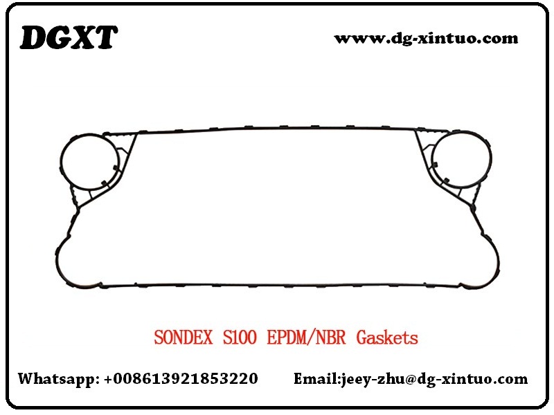 Sondex Plate heat exchanger Gasket S100/S121/SF123