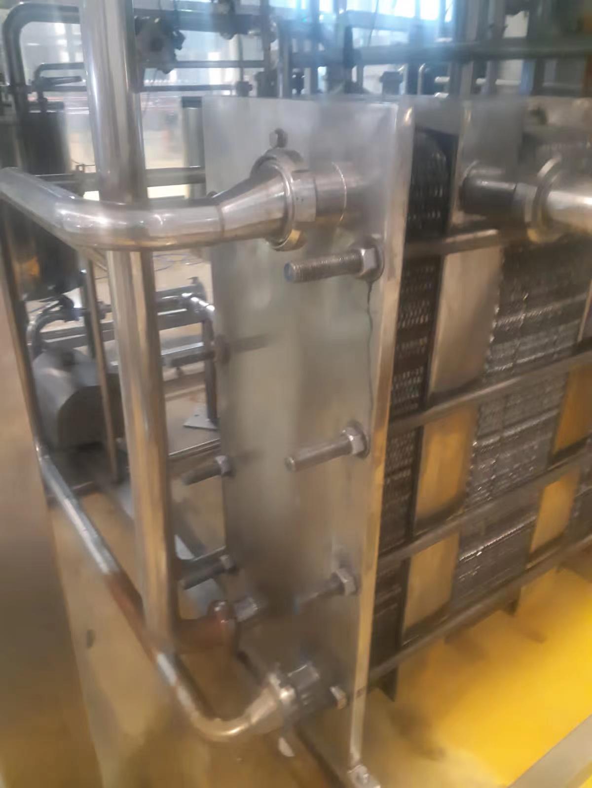 3000ml,6000ml,10000ml plate Heat Exchanger for juice milk pasteurization